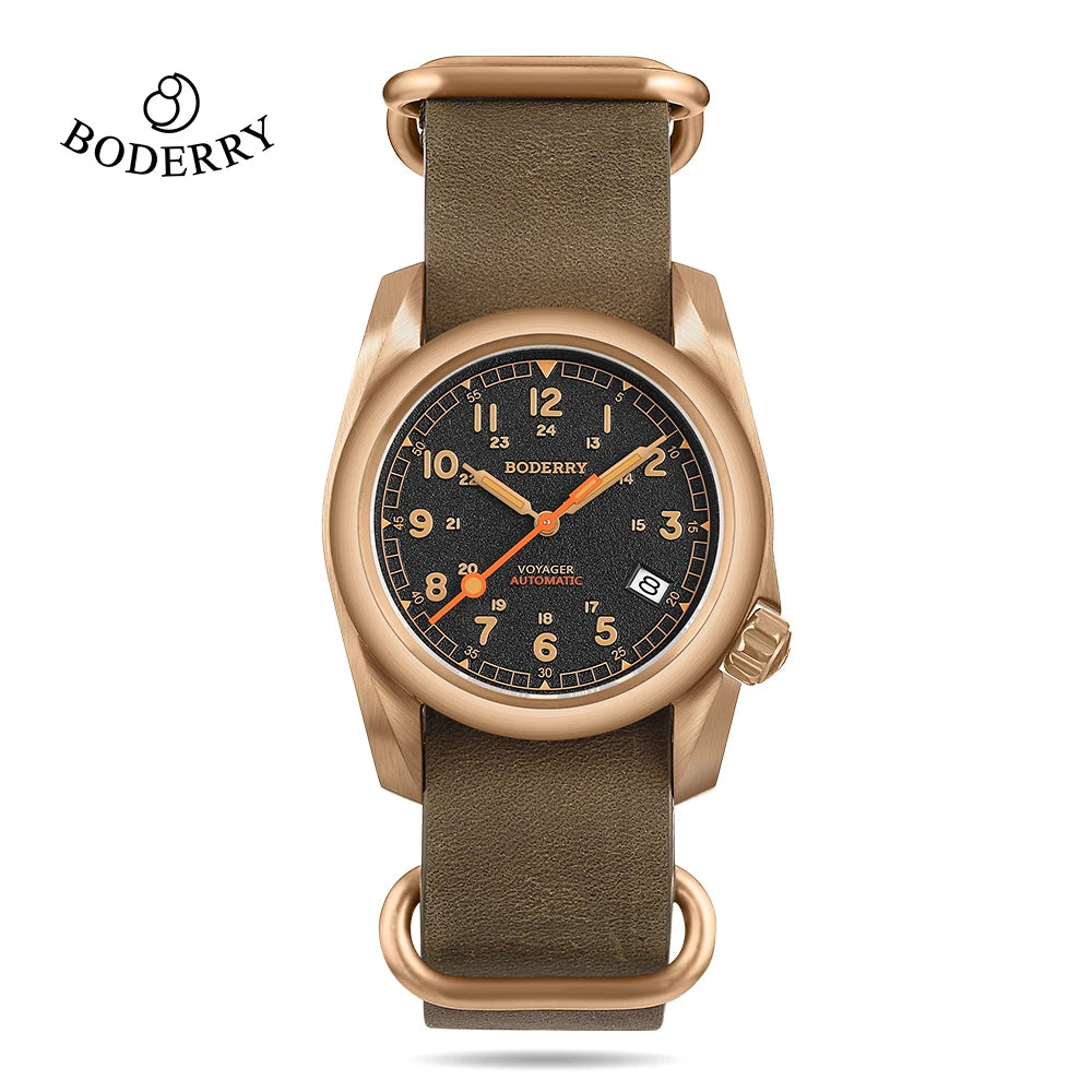 BODERRY A11 VOYAGER Automatic Field Watch