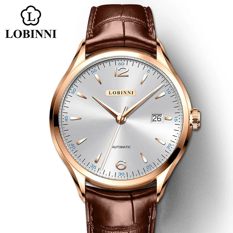 LOBINNI 16005 Automatic Dress Watch