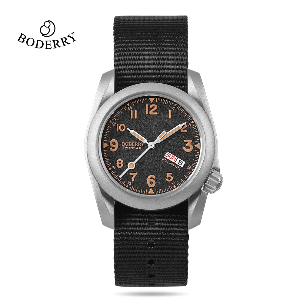 BODERRY A11 VOYAGER Automatic Field Watch