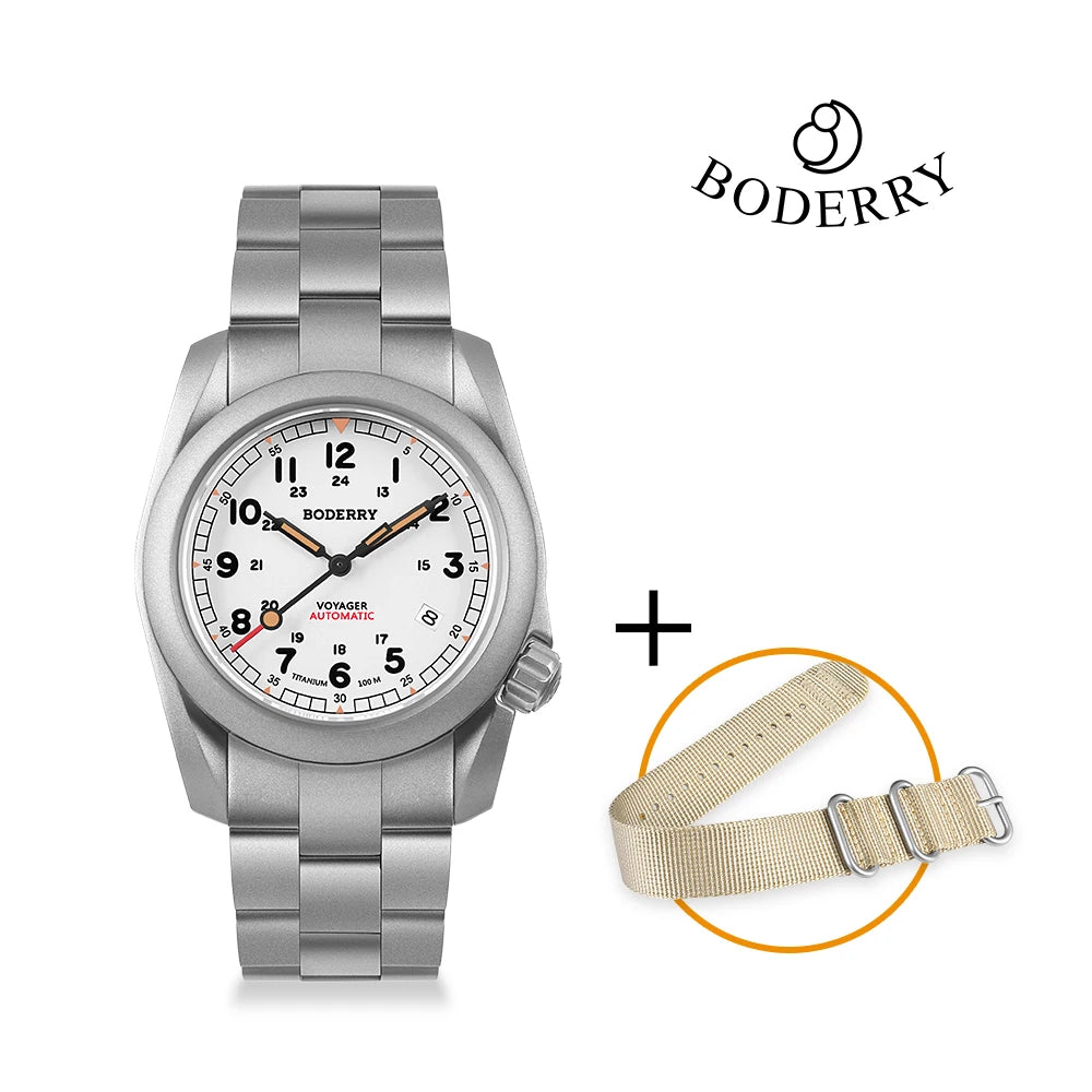 BODERRY A11 VOYAGER Automatic Field Watch