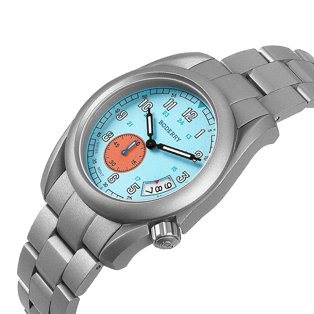BODERRY Q08 VOYAGER 38 Quartz Field Watch
