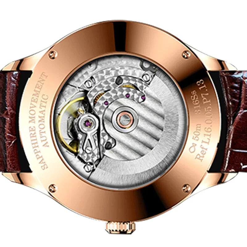 LOBINNI 16005 Automatic Dress Watch