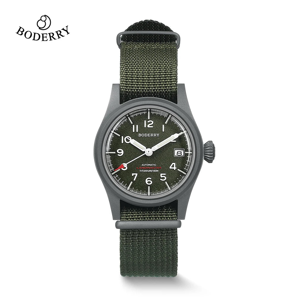 BODERRY A14T LANDMASTER Automatic Field Watch