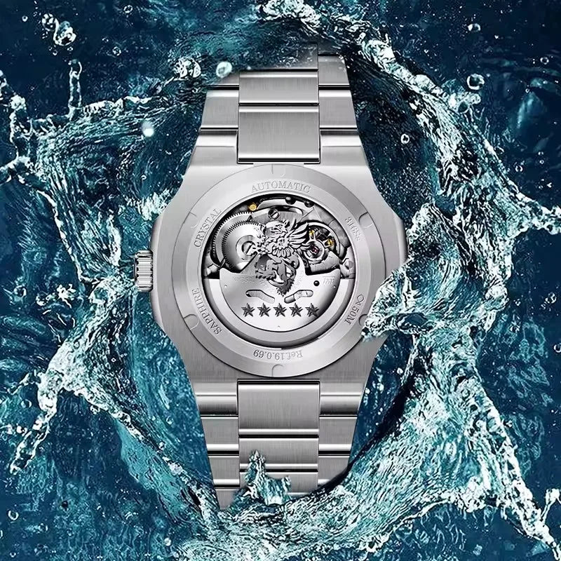 LOBINNI 19069C Automatic Dress Watch