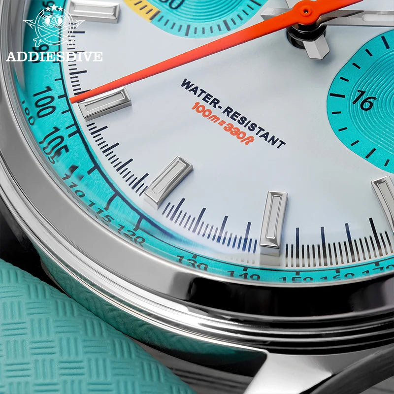 ADDIESDIVE AD2529 Mecha-Quartz Chronograph