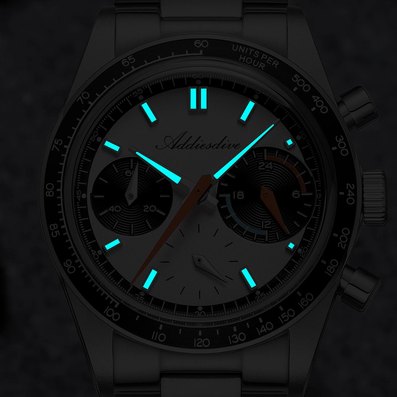 ADDIESDIVE AD2539 Mecha-Quartz Chronograph