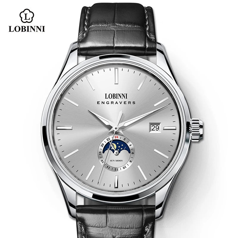 LOBINNI 19001 Automatic Dress Watch