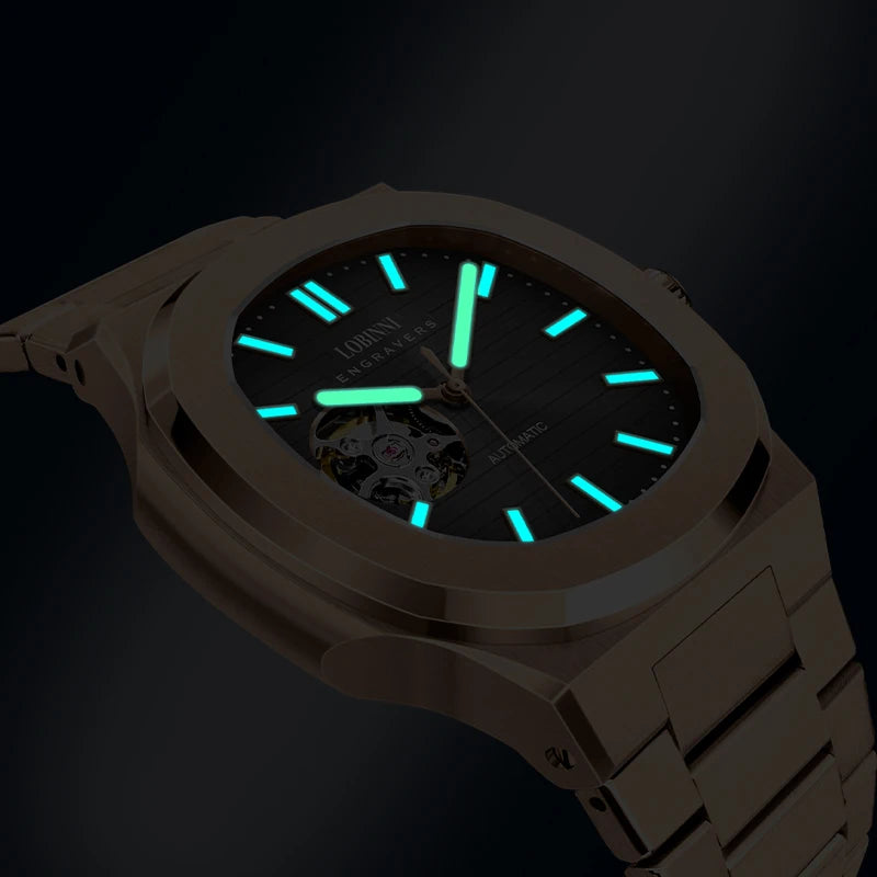 LOBINNI 19069B Automatic Dress Watch