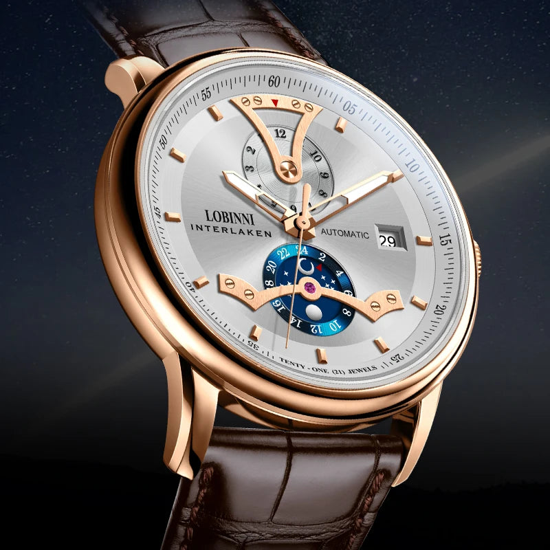 LOBINNI 18018 Automatic Dress Watch