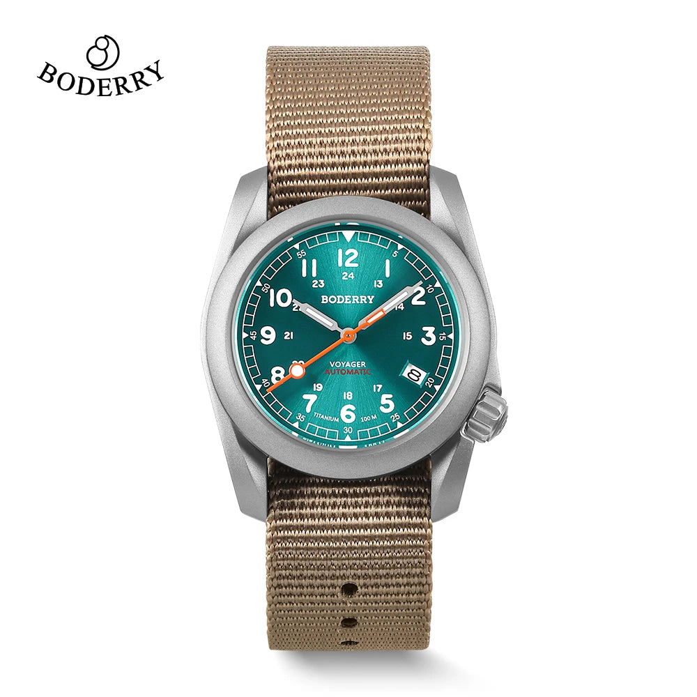 BODERRY A11 VOYAGER Automatic Field Watch