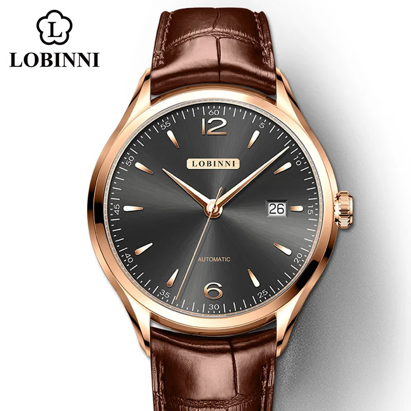 LOBINNI 16005 Automatic Dress Watch