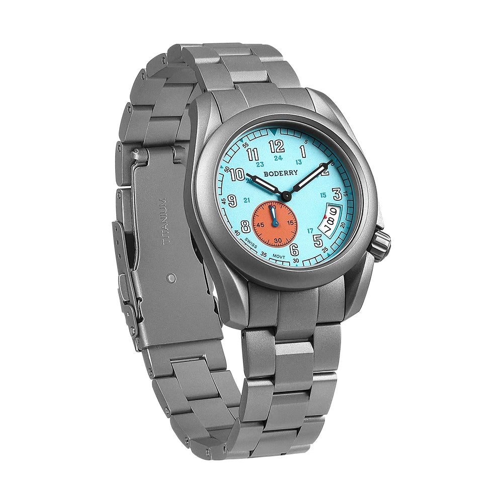 BODERRY Q08 VOYAGER 38 Quartz Field Watch