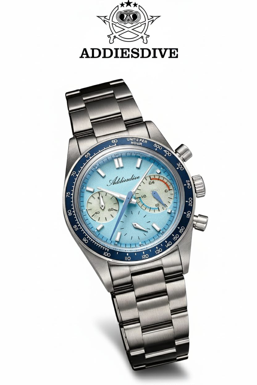 ADDIESDIVE AD2539 Mecha-Quartz Chronograph