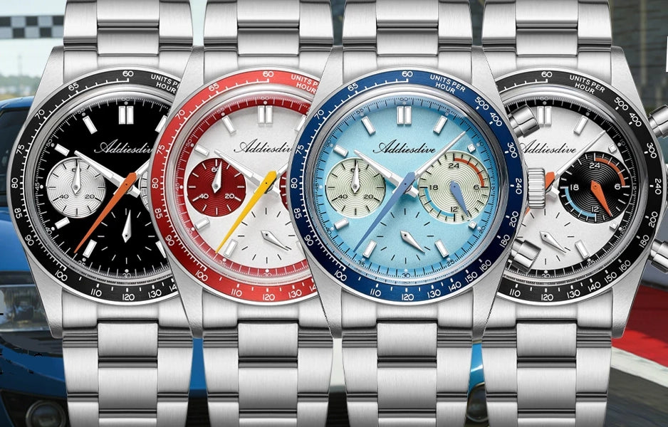 ADDIESDIVE AD2539 Mecha-Quartz Chronograph