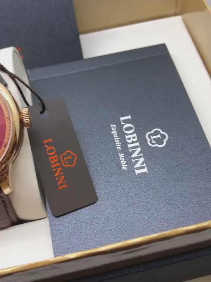 LOBINNI 18015 Automatic Dress Watch