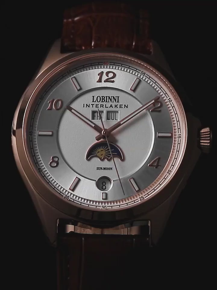 LOBINNI 18016 Automatic Dress Watch